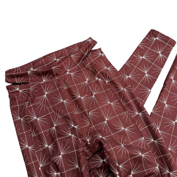 Free People Movement High Rise Cut Out Sneak Peak Printed Legging Size Medium - Picture 7 of 15